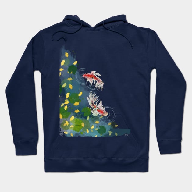 Ginkgo Pond Hoodie by ColourMoiChic